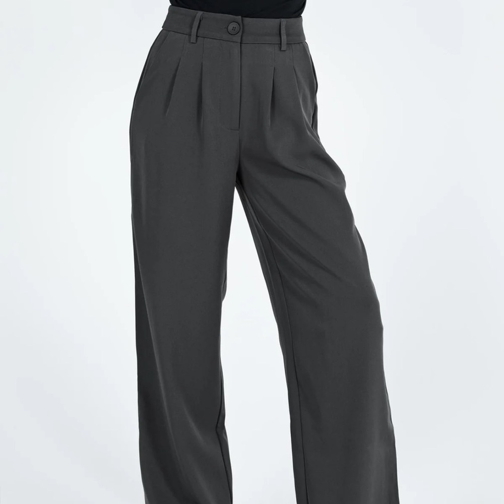 Princess Polly Slate Grey Archer Pants